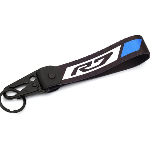 CCYYMOWOK Key Chain for Yamaha R7 YZFR7 YZF-R7 (2021-2023), Blue