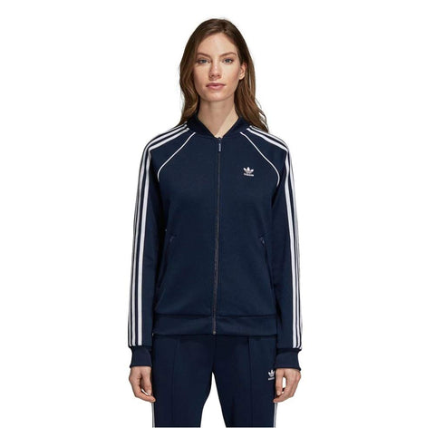 adidas Originals Women's Superstar Track Jacket, Collegiate Navy, XS