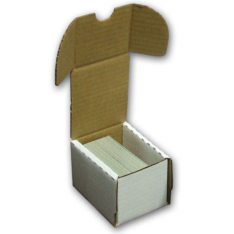 BCW 100 Count Trading Card Storage Box | Cardboard Organizer for Baseball, Basketball, Football Cards, MTG, Pokemon | Card Game Storage & Protection | Card Storage Box | Assembly Required.
