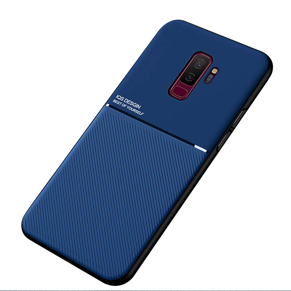 Kepuch Mowen Case with Built-in Metal Plate for Samsung Galaxy S9 + S9 Plus - Blue