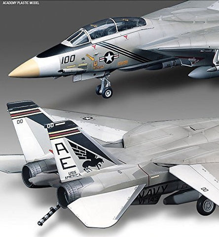 1/48 Academy 12253 U.S.Navy Fighter F-14A TOMCAT Jet Toy Plastic Model Kit /item# G4W8B-48Q61868