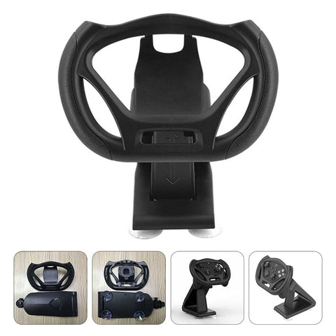 SOLUSTRE steering wheel driving gaming wheels Gamepad Stand one wheel Racing Wheel for Game Controller Gaming Accessory computer accessories Gamepad Supply abs bracket with suction cup