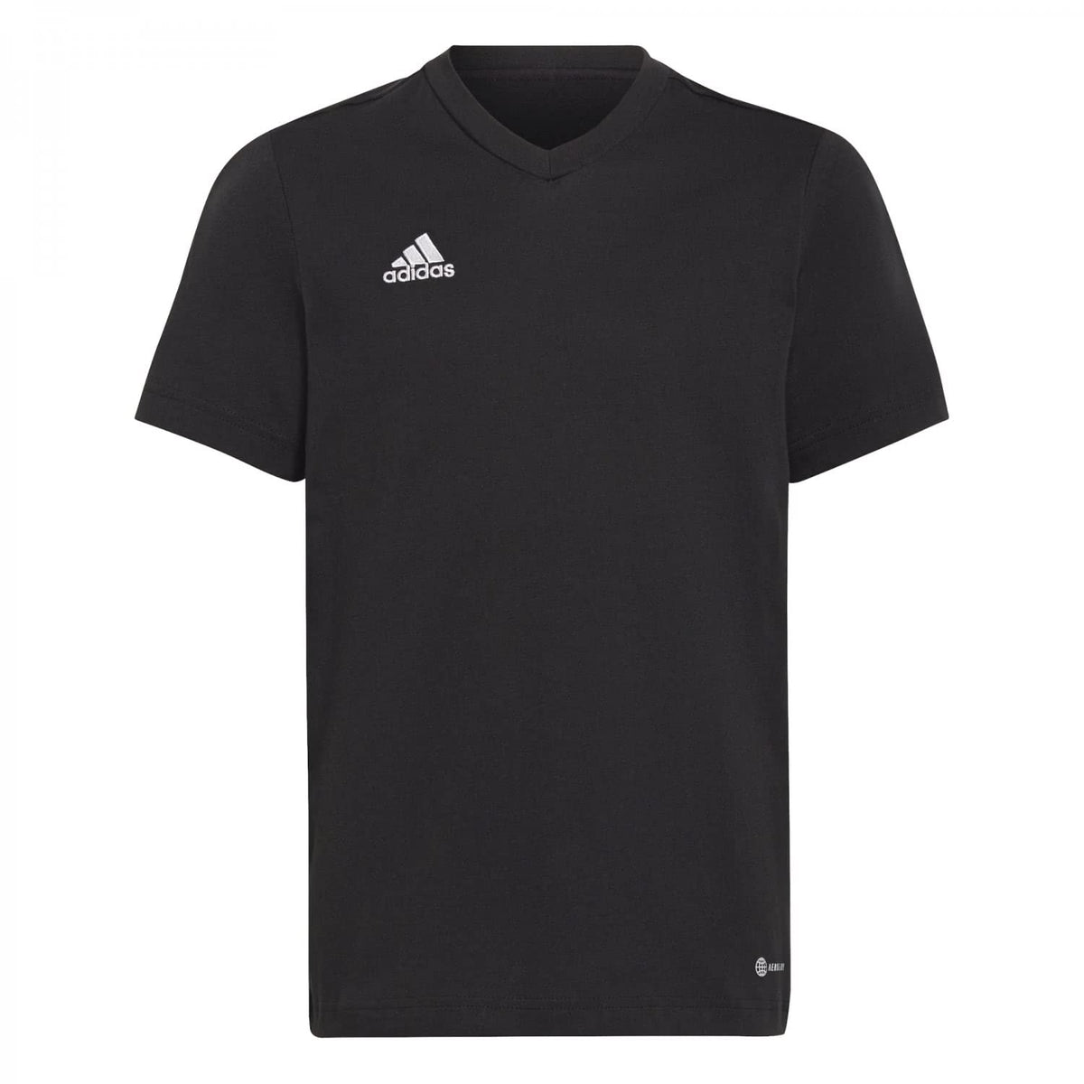 adidas Unisex Entrada 22 T-Shirt (Short Sleeve), Black, 13-14 Years
