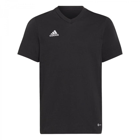 adidas Unisex Entrada 22 T-Shirt (Short Sleeve), Black, 13-14 Years