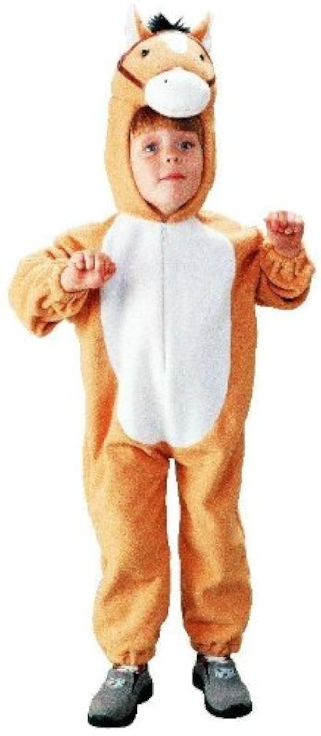 FOXXEO costume horse horse costume animal costume for children horses children costume boys girls, size: 98-104