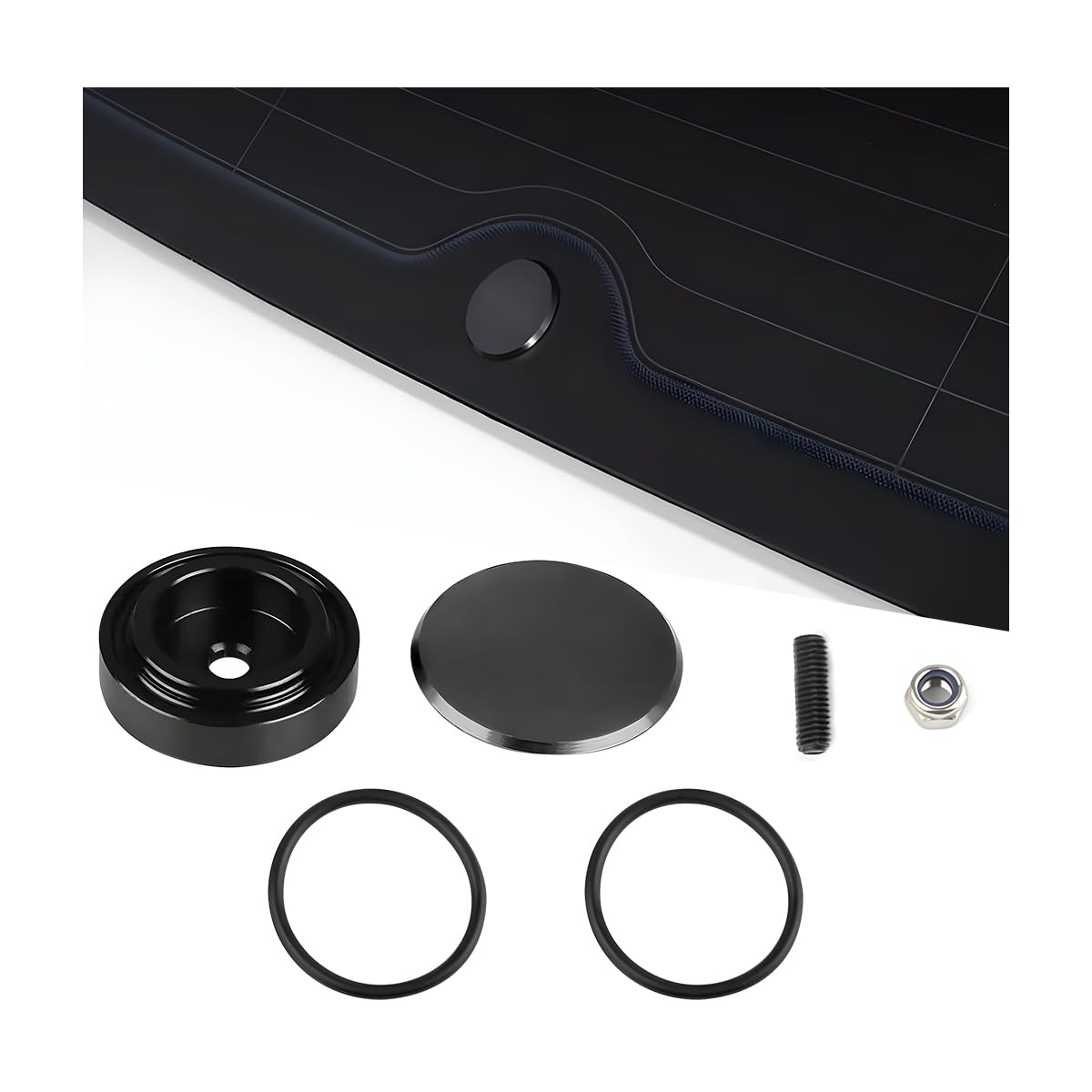 Bialtti Spare Parts, Includes 1 Garnizione and 1 Plate, Compatible with Bialetti La Mokina and Moka 1 Cup