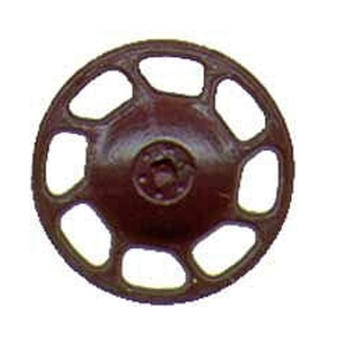 HO Brake Wheel, Universal/Boxcar Red (8)