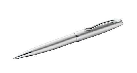 Pelikan Jazz Noble Ballpoint Pen Silver Right Hand and Left Handed Elegant Metal Ballpoint Pen in Gift Box 821797