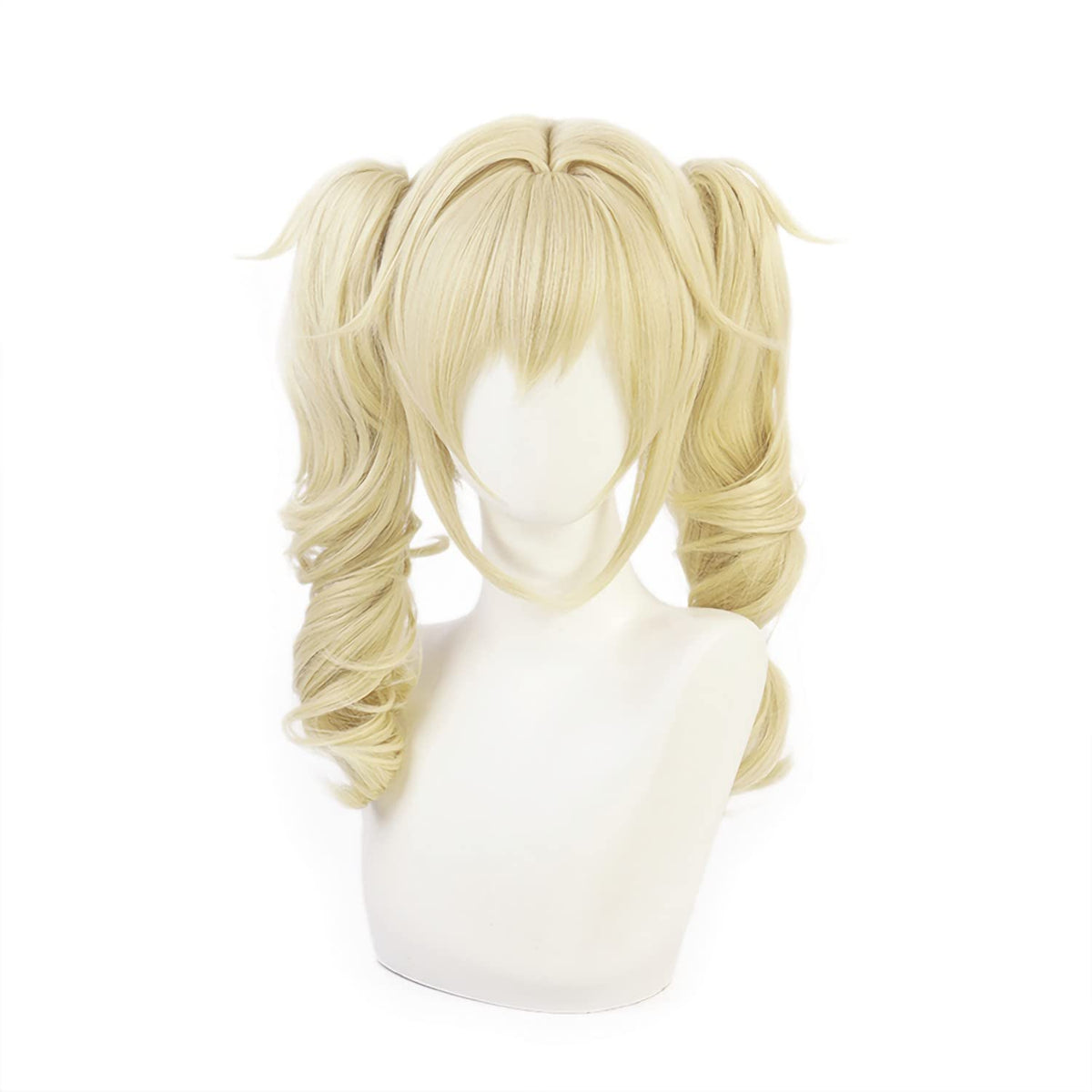 Anime Cosplay Wig, Genshin Impact Wig, with two Wig Caps, for Halloween, Party & etc. (Barbara Cosplay)