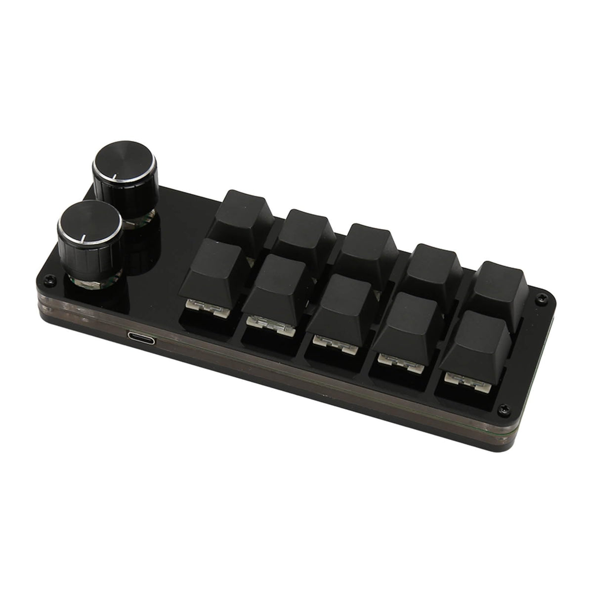 Haofy Macro Custom Keypad, Programmable Mini Keypad Wired USB Mechanical for Media