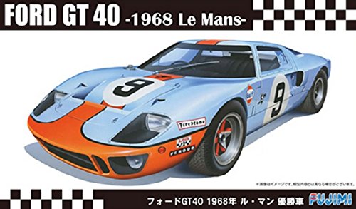 Fujimi Model 1/24 Real Sports car Series No.97 Ford GT40 '68 Le Mans Victory Cars