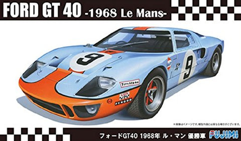 Fujimi Model 1/24 Real Sports car Series No.97 Ford GT40 '68 Le Mans Victory Cars