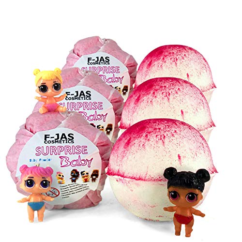 Baby Surprise Toy Bath Bomb TRIPLE PACK