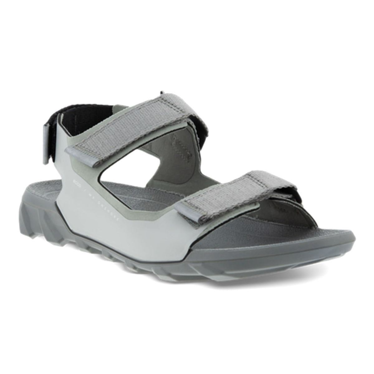 ECCO Men's MX ONSHORE 3-Strap Water Friendly Sport Sandal, Concrete/Wild Dove, 6-6.5