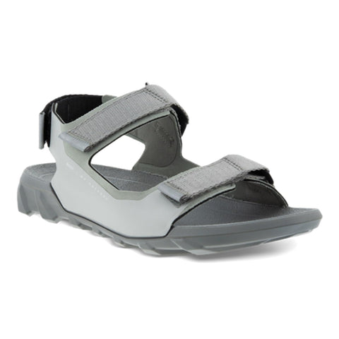 ECCO Men's MX ONSHORE 3-Strap Water Friendly Sport Sandal, Concrete/Wild Dove, 6-6.5