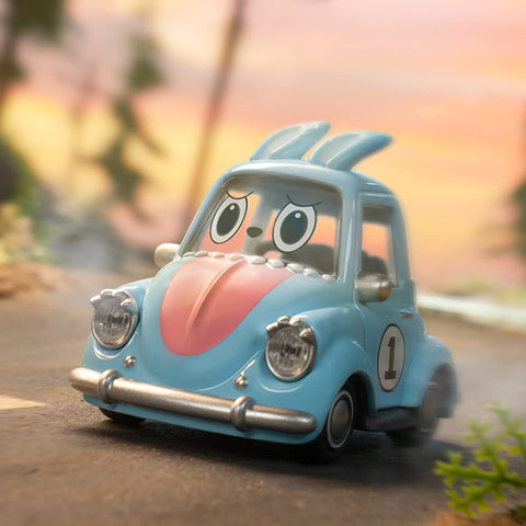 POP MART POPCAR Happy Weekend Series 1PC Exclusive Action Figure Box Toy Bulk Box Popular Collectible Art Toy Cute Figure Creative Gift, for Christmas Birthday Party Holiday