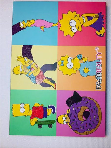 Generic Eyeshadow Palette, Glitter Eyeshadows, 54 colors, for all girls (Simpson)