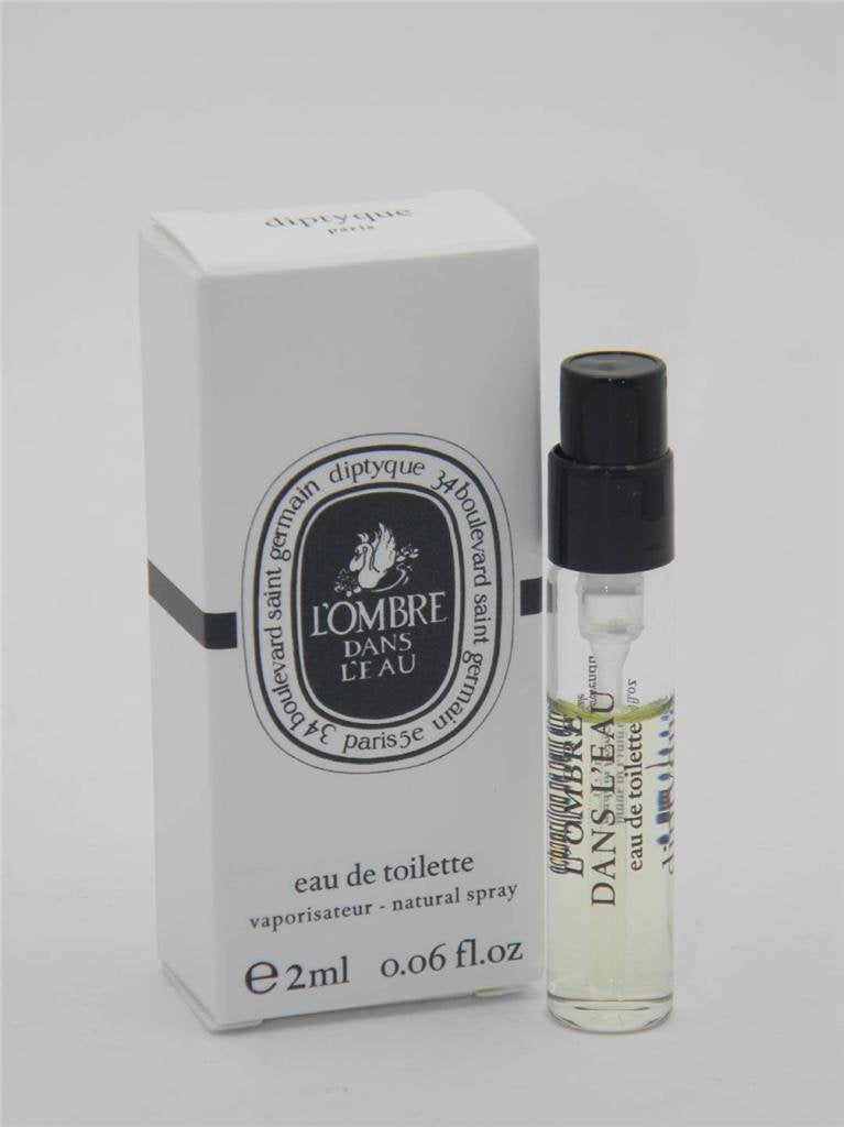 Diptyque L'Ombre Dans L'Eau Eau de Toilette Spray .06 oz (Sample) NEW!