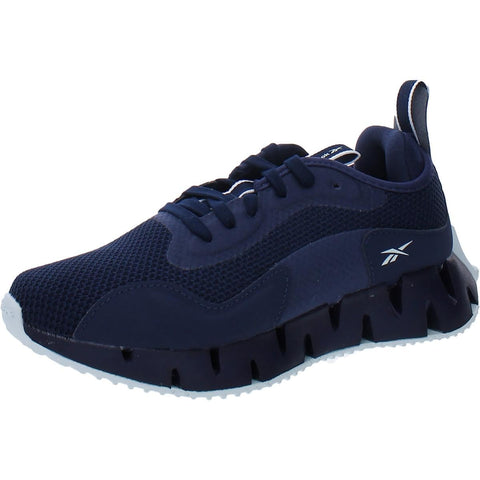 Reebok Women's Zig Dynamica Sneaker, Vector Navy/Glass Blue, 6
