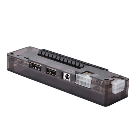 NDNCZDHC External Graphics Card Dock, External Graphics Card External GPU Dock Laptop Graphics Card External for Mini Pcie Without Power Supply