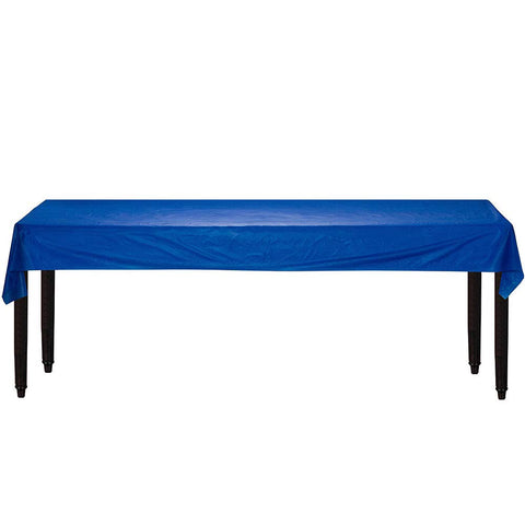 Amscan Bright Royal Blue Plastic Table Roll - 40" x 250' (1 Pc.) - Vibrant & Event Essential, Perfect for Parties, Weddings, & Special Occasions