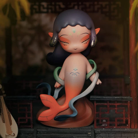 BEEMAI Faye World Chinese Mermaid Series 1PC Random Design Cute Figures Collectible Toys Birthday Gifts