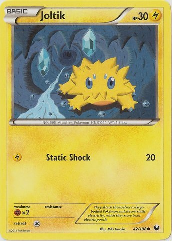 Pokemon - Joltik (42/108) - BW - Dark Explorers