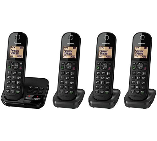 Panasonic KX-TGC424 Cordless Phone with Answering Machine (Low Radiation)