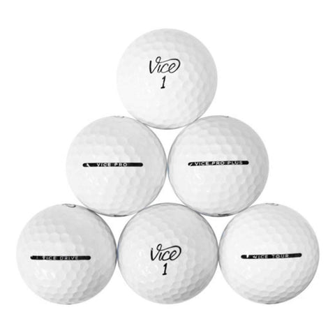 Vice Mix Golf Balls Near Mint 12 Pack