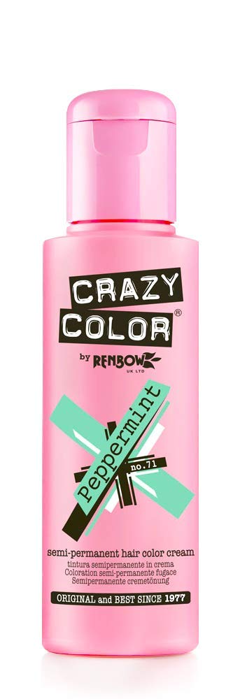 Crazy Color Hair Tint Number 71, Peppermint 100 ml