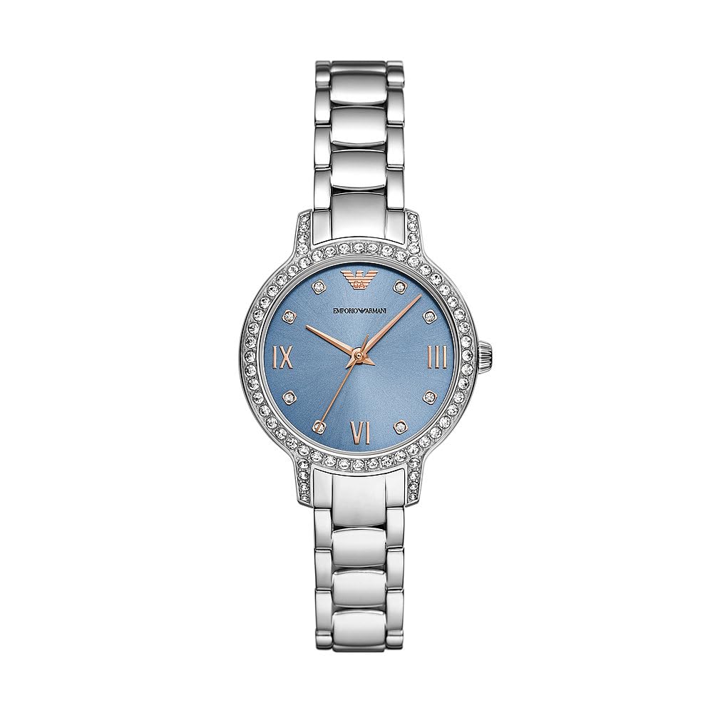 Emporio Armani Women's Watch Three-Hand, Stainless Steel, AR11585