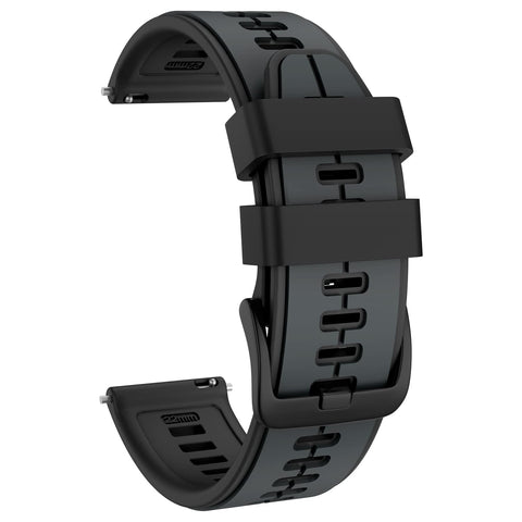 ISABAKE Quick Release Silicone Band 22mm Replacement for Garmin Vivoactive 4,Garmin Venu 2, Samsung Gear S3 Frontier, Galaxy Watch 46mm/Watch 3 45mm, Fossil Gen 5, Amazfit GTR 2, 2e,Ticwatch Pro 3