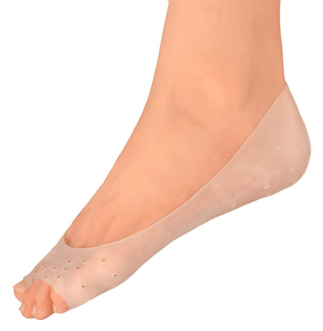 Dr. Frederick's Original Moisturizing Gel Socks - 4 Pc - Prevents Dry Cracked Heels & Cracked Feet - Day & Night Socks - W4-10 | M5-8