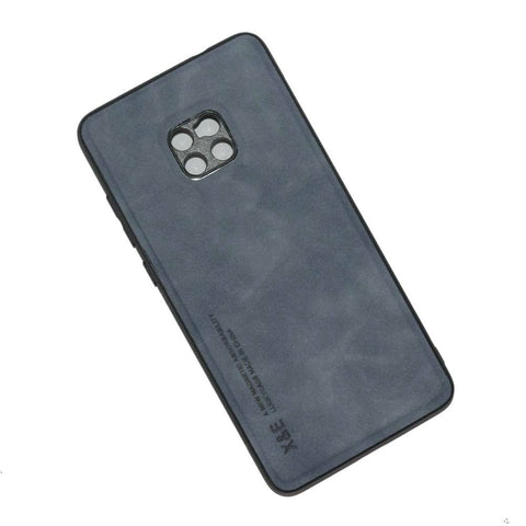Kepuch Silklike Case for Huawei Mate 20 Pro - Cover Bumper Built-in Metal Plate for Huawei Mate 20 Pro - Blue