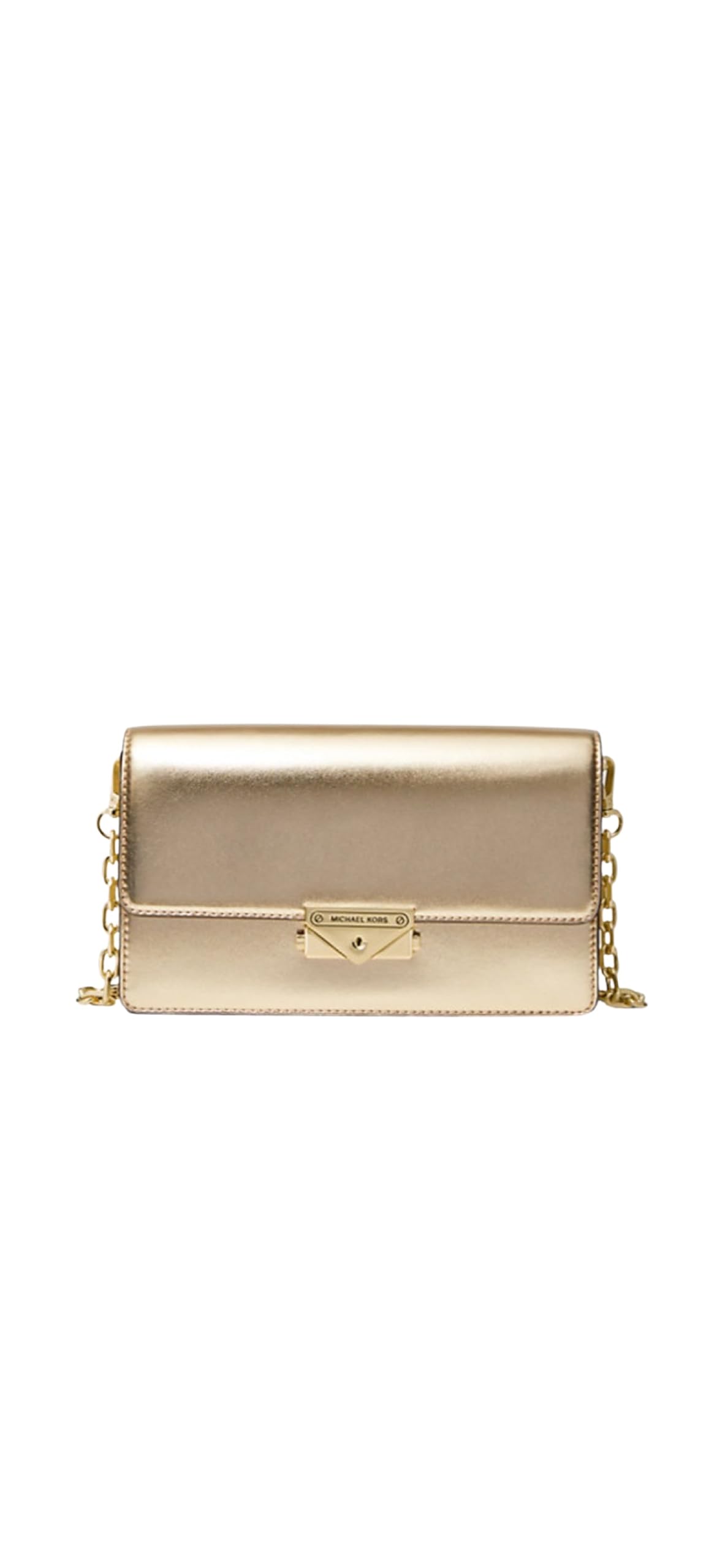 Michael Kors Jet Set Crossbody (Pale Gold)