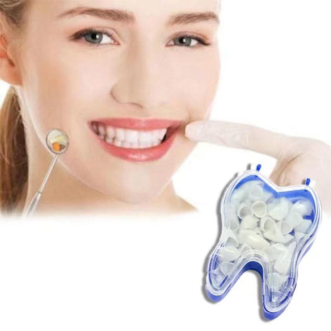 Generic ""Teeth Beauty Solution | Convenient and Portable | for Upper Teeth, Repairing Broken Teeth, Bright Smiles | Teeth Reshaping & Temporary Fix"", White