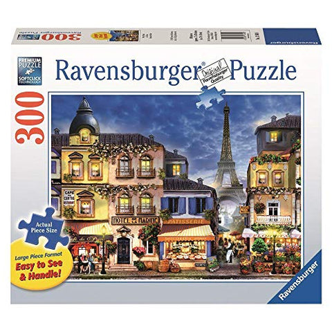 Ravensburger Pretty Paris Large Format 300 Piece Jigsaw Puzzle for Adults - Every Piece is Unique, Softclick Technology Means Pieces Fit Together Perfectly
