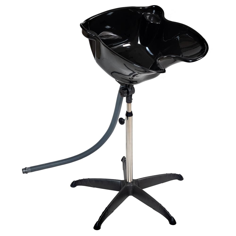 Sanqiao Portable Adjustable Hair Washing Sink Shampoo Basin-Health Salon Hairdressing Back Wash