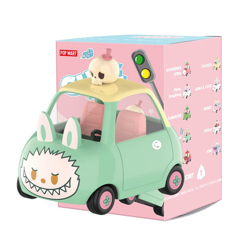 POP MART POPCAR Cute Private Car Series 1PC Exclusive Action Figure Box Toy Bulk Box Popular Collectible Art Toy Cute Figure Creative Gift, for Christmas Birthday Party Holiday