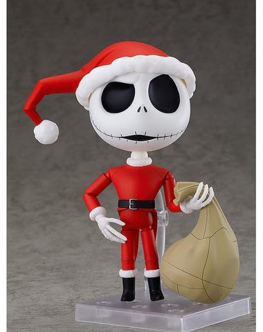 Good Smile The Nightmare Before Christmas: Jack Skellington (Sandy Claws Version) Nendoroid Action Figure