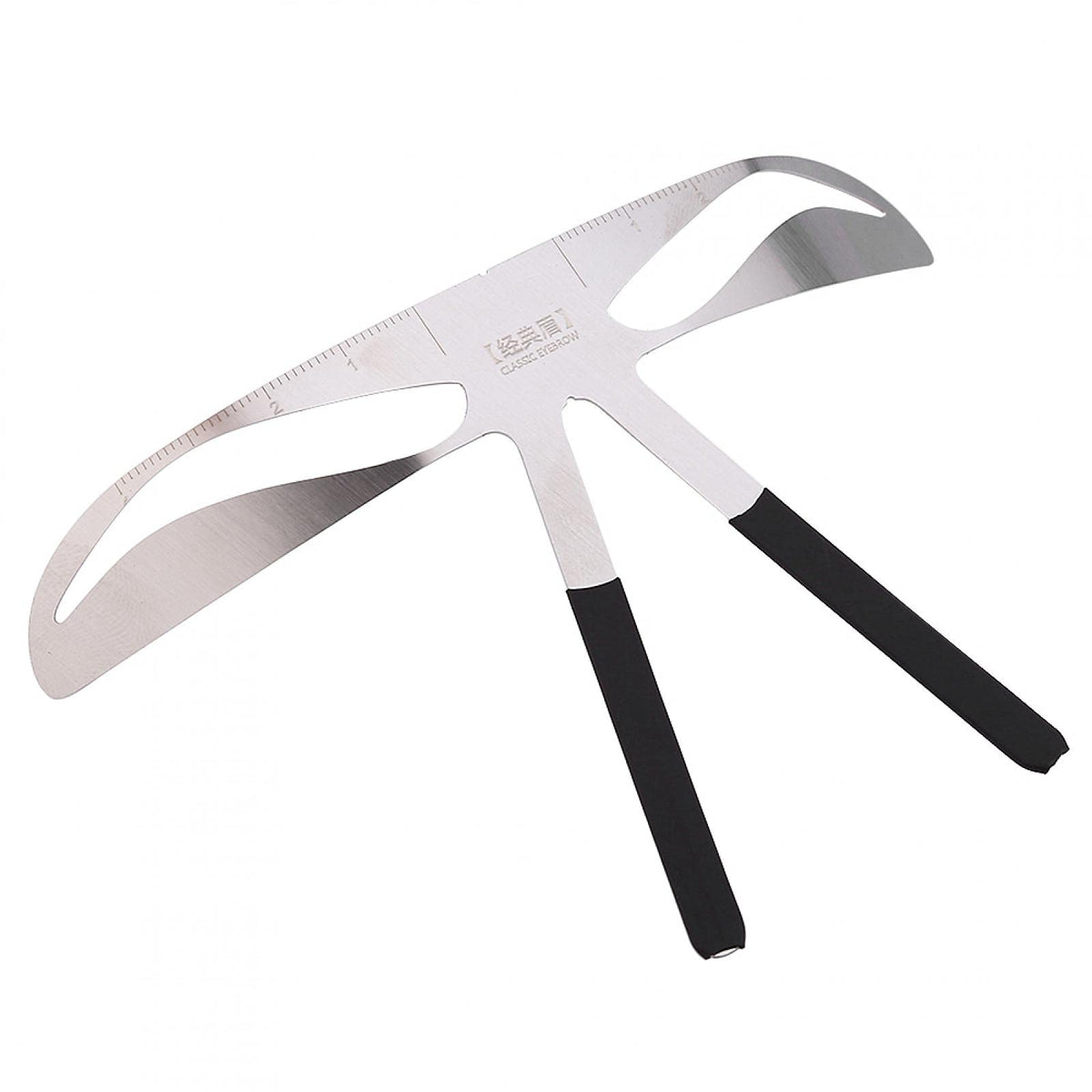 Eyebrow Measuring Ruler Eyebrow Balance Ruler Eyebrow Extension Ruler Shape Mold Eyebrow Makeup Tool[#1]