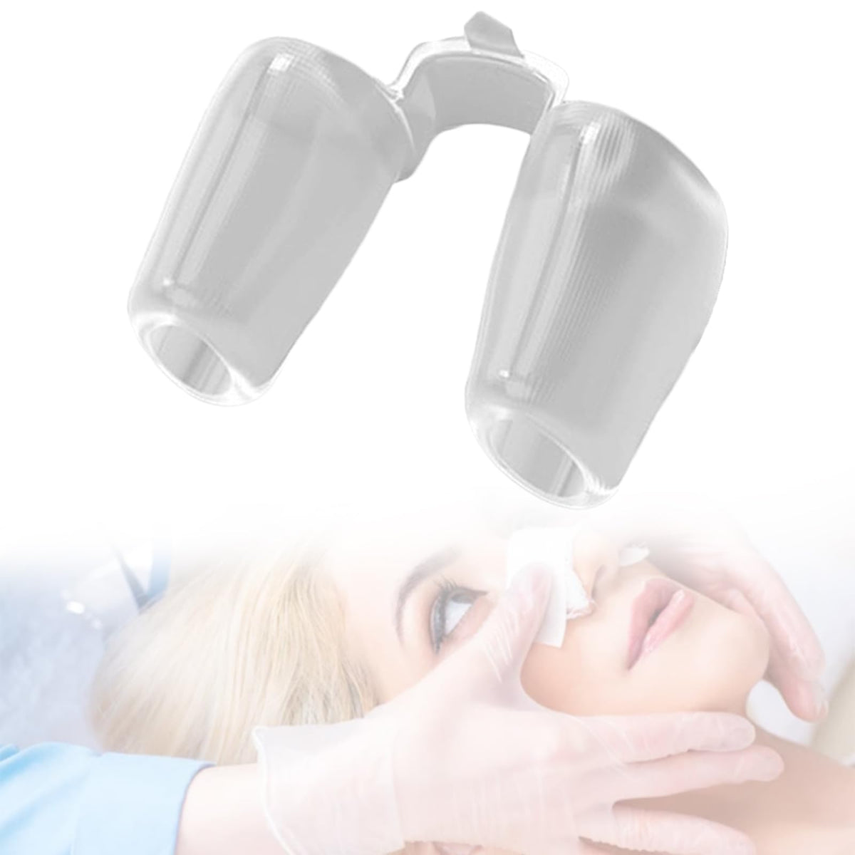 Nostril Retainer - Nose Internal Support Protector for Brace Fracture, Rhinoplasty Septoplasty, ENT, Orthopedic Immobilization, 1 Pcs (8 MM)