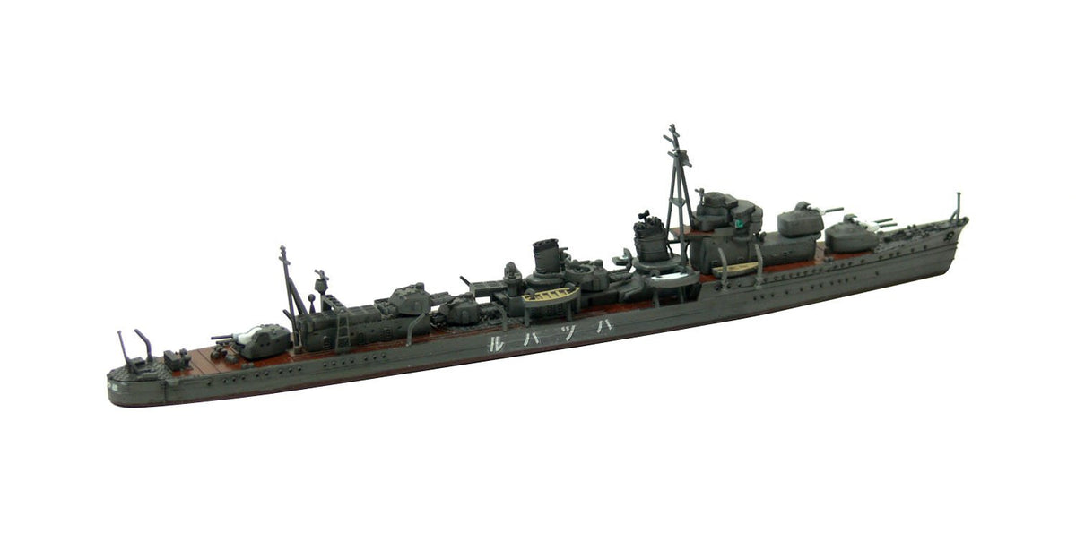 Aoshima Japanese Navy Destroyer Hatsuharu Model Kit