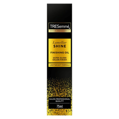TRESemmÃƒÆ’Ã†â€™Ãƒâ€ Ã¢â‚¬â„¢ÃƒÆ’Ã¢â‚¬Â ÃƒÂ¢Ã¢â€šÂ¬Ã¢â€žÂ¢ÃƒÆ’Ã†â€™ÃƒÂ¢Ã¢â€šÂ¬Ã…Â¡ÃƒÆ’Ã¢â‚¬Å¡Ãƒâ€šÃ‚Â© Lamellar Shine Finishing Hair Oil with patented Lamellar Technology lightweight hair treatment for an ultra-glossy salon finish 75 ml