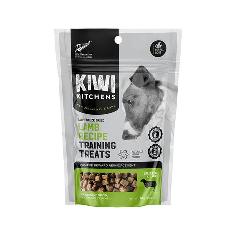 Kiwi Kitchens Raw Freeze Dried Lamb Recipe Training Dog Treats, 1.05 oz