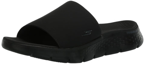 Skechers Men's Go Walk Flex Sandal-Omura, Black/Black, 13
