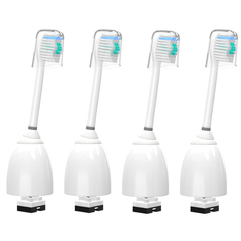 YanBan Replacement Brush Heads, 4 Pack Toothbrush Head Compatible with Philips, Essence, Elite, Xtreme, Advance and CleanCare Electric Toothbrush