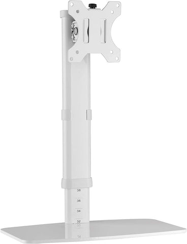 RICOO Single Monitor Stand Tilt TS6811 Swivel 12-32 Inch Universal VESA 75x75 100x100 Mount also Curved Screens Computer Monitor Bracket