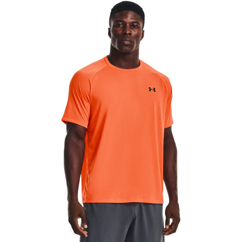 Under Armour Men's Tech 2.0 Novelty Short-Sleeve T-Shirt, (866) Orange Blast / / Black, XL