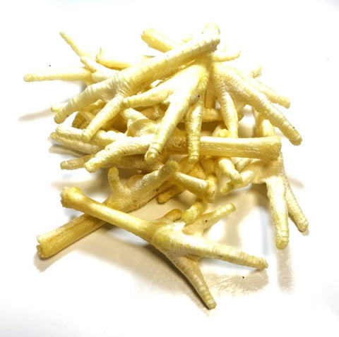 Puffed White Chicken Feet 5kg Natural Dog Treats Chews